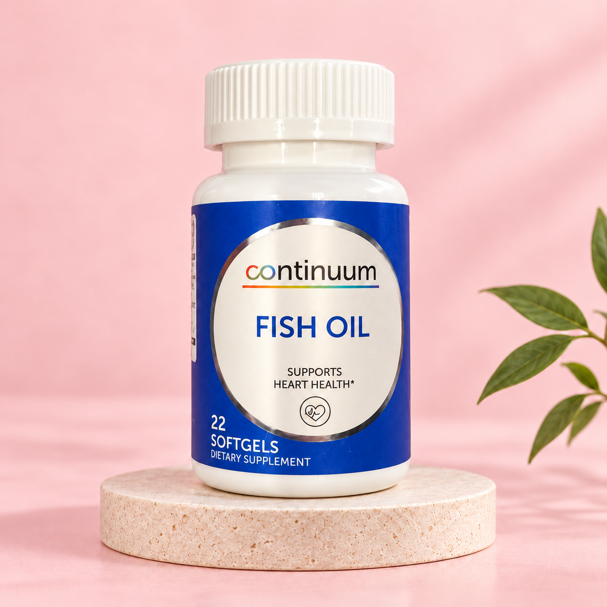 Aceite de pescado Continuum — 22 cápsulas blandas