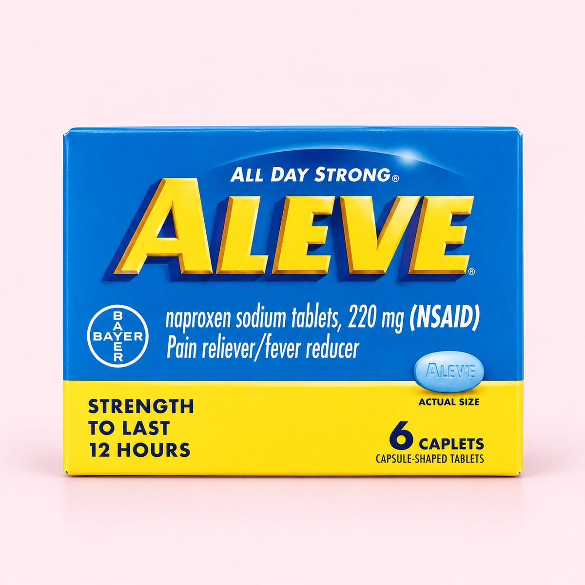 Aleve 220 mg — 6 comprimidos