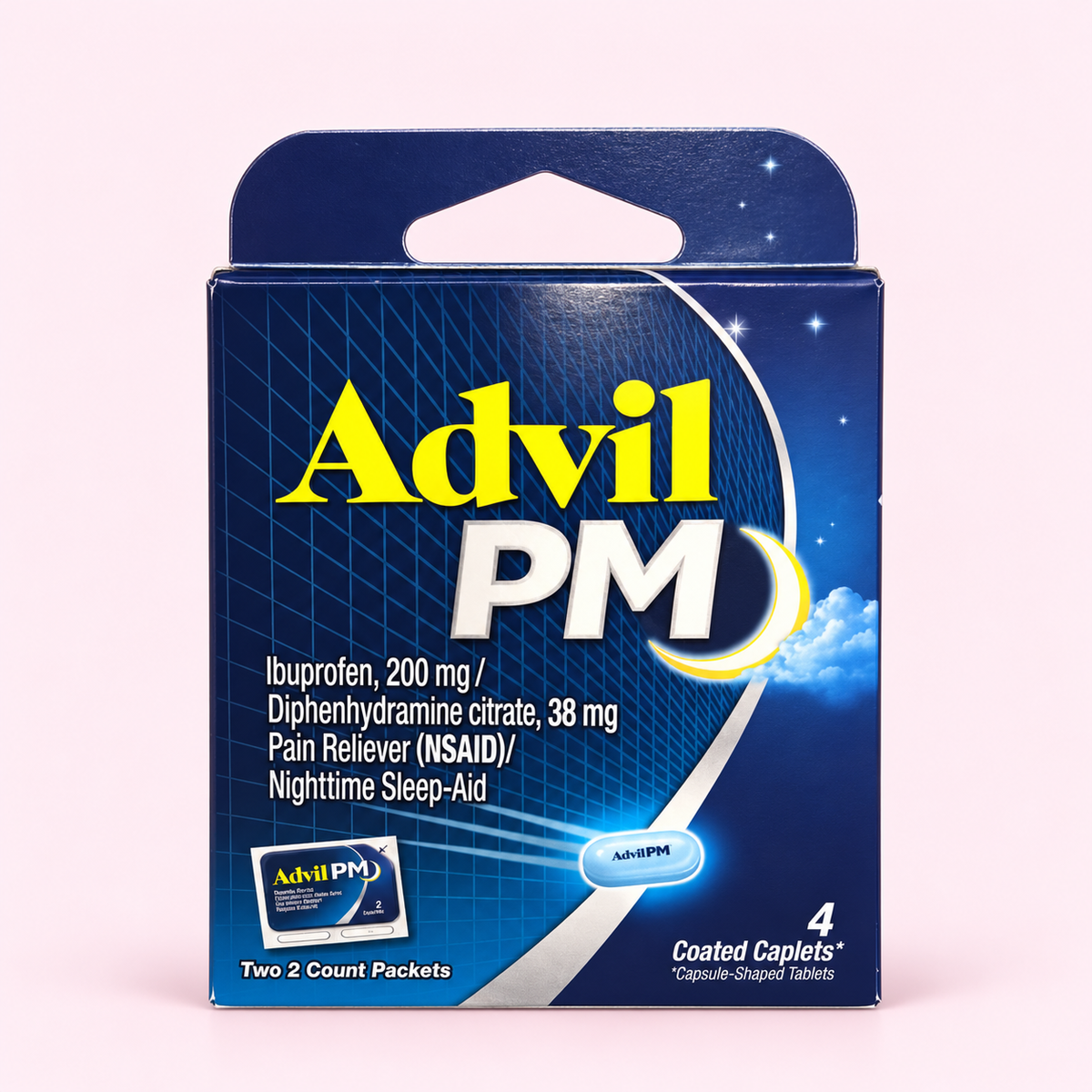 Advil PM — 4 comprimidos