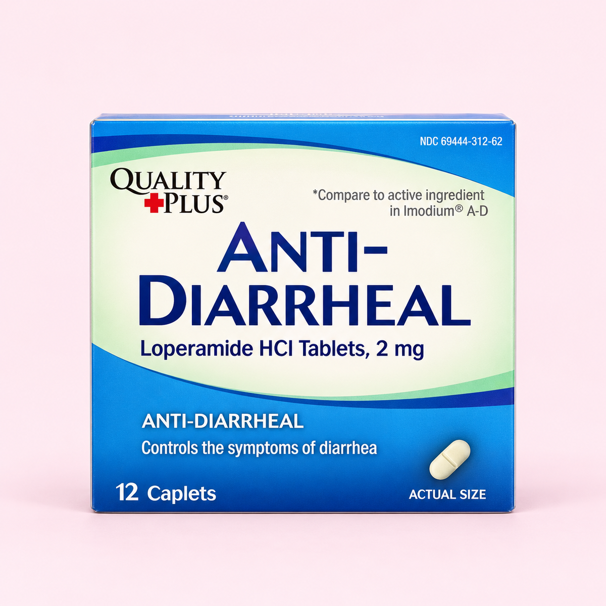 Anti-Diarrheal Quality Plus 2 mg — 12 comprimidos