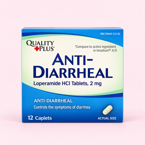 Anti-Diarrheal Quality Plus 2 mg — 12 comprimidos