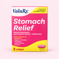 Stomach Relief ValuRx — 8 cápsulas blandas