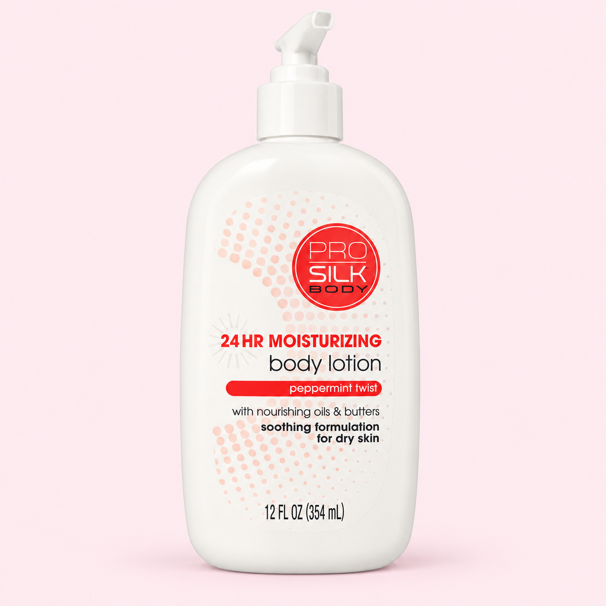 Loción corporal Pro Silk Peppermint Twist — 354 ml