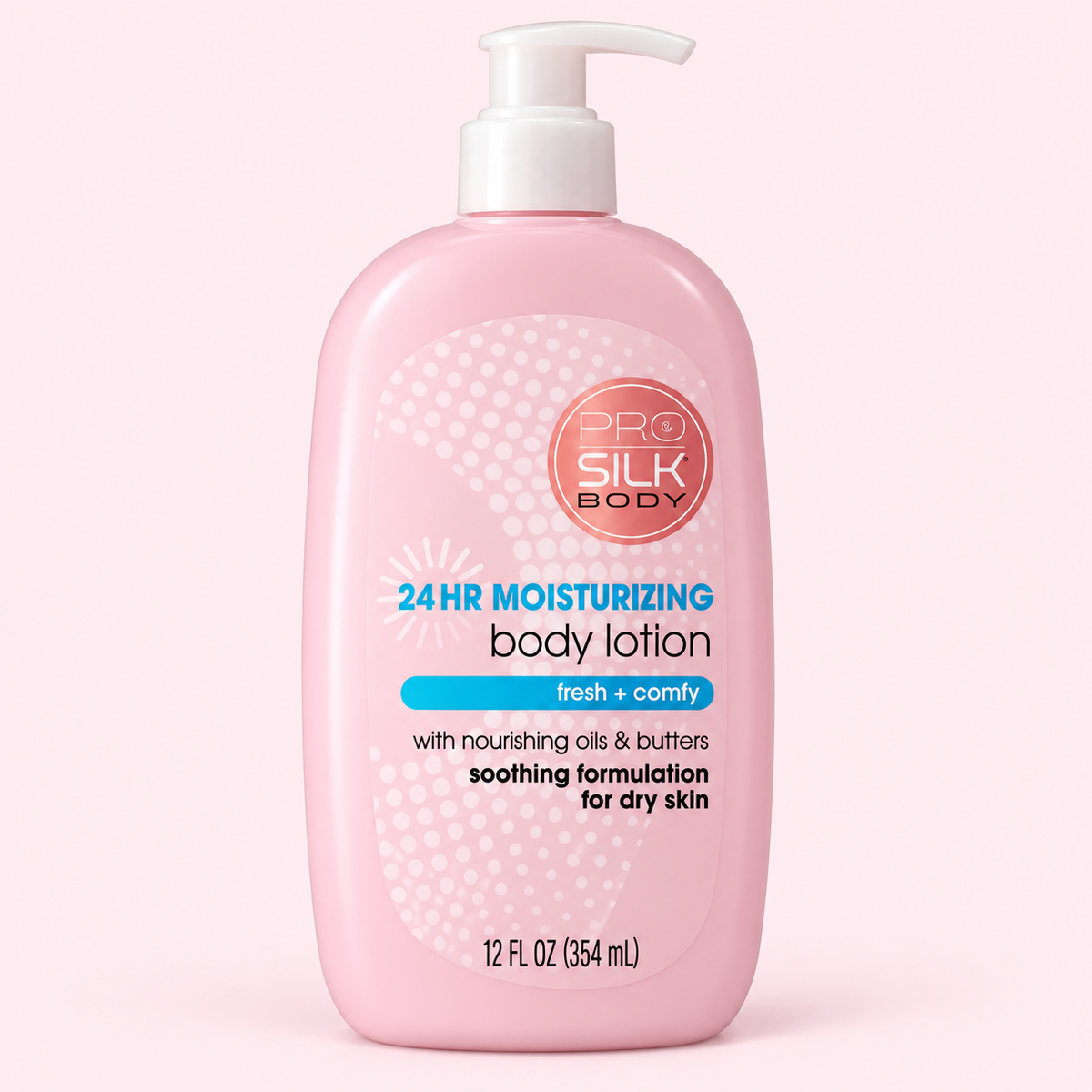 Loción corporal Pro Silk Fresh + Comfy — 354 ml