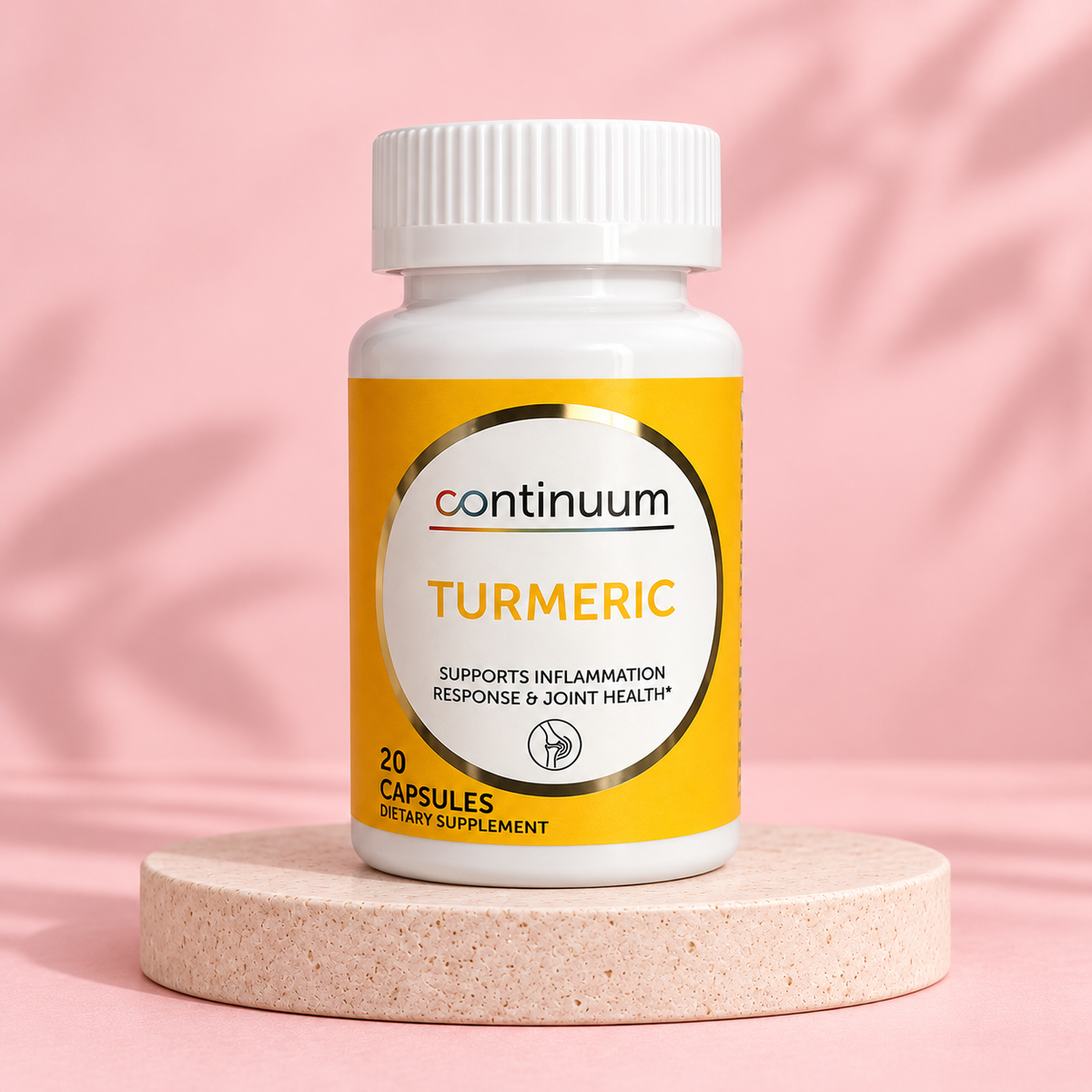 Cúrcuma Continuum — 20 cápsulas