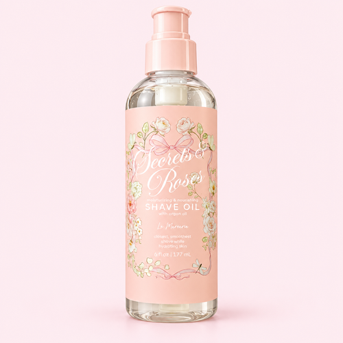 Aceite de afeitado Secrets & Roses — 177 ml